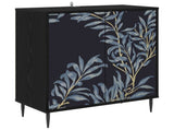 Sideboard DOKKUM Black Oak 69 x 33 x 76 cm Engineered Wood 8006937