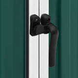Garden Shed Green 195x198x159 cm Galvanised Steel 46253