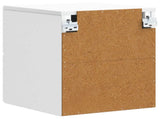 Wall-Mounted Bedside Cabinet White 34.5 x 33 x 40 cm 898805