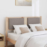Headboard Other Brown 135 cm Solid pine wood 878962