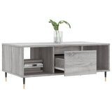 Coffee Table Grey Sonoma 90x50x36.5 cm Engineered Wood 830586