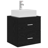 Bathroom Cabinet Set 3 pcs Black 49.5 x 41 x 62.5 cm 3405844