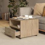 Coffee Table Sonoma Oak 55x55x40 cm Engineered Wood 810929
