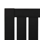Garden Adirondack Chair Black Polypropylene Standard 364165