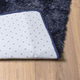 Shaggy Rug High Pile NAVARRA Navy 240x240 cm Polyester 4102891