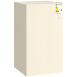 91 Litre Freestanding Under Counter Fridge Freezer, Small Fridge with Chiller Box, Adjustable T3398P378863