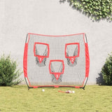 Baseball Practice Net Black 214.5 x 89.5 x 181 cm Polyester 42012856