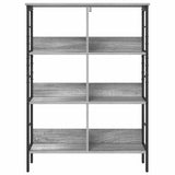 Bookshelf Grey Sonoma 82 x 32 x 112 cm Engineered Wood 883991