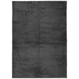 Rug IZA Short Pile Scandinavian Look Anthracite 200x280 cm 375431