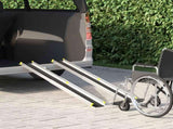 Ramp for Wheelchair 270 kg 2 pcs Black 152 x 19 x 5.5 cm 42021091