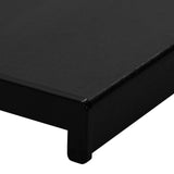 Window Sill Black with Wood Grain 160 x 20 x 4.5 cm PVC 42052318