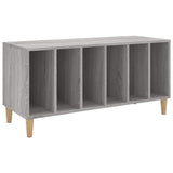 Record Cabinet Grey Sonoma 100x38x48 cm Engineered Wood 831979