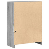 Sideboard with LED Grey Sonoma 72x34x100 cm Engineered Wood 852164