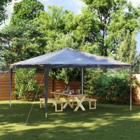 ZNTS Professional Party Tent 4x4 m Anthracite 90 g/m² 48508