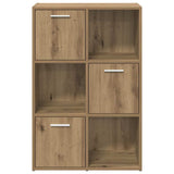 Bookshelf Artisan Oak 60.5x30x90 cm Engineered Wood 855971