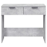 Console Table Concrete Grey 90x36x75 cm Engineered Wood 811335
