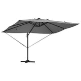 Umbrella Anthracite 352 x 251 x 265 cm Polyester and Aluminium 42003329