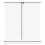 Sideboard with LED White 77x34x85 cm Engineered Wood 852131