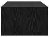 Coffee Table Black Oak 100 x 50 x 40 cm Engineered Wood 8000285