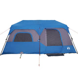 Family Tent 9-Person Blue Quick Release Waterproof 94298