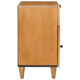 Bedside Cabinet Light Brown 50 x 33 x 60 cm Engineered Wood 4018088
