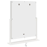 LED Vanity Mirror White 44 x 10 x 53 cm Glass and Steel 42020525