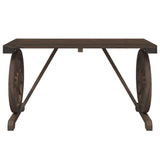 Garden Table 115x55x65 cm Solid Wood Fir 365114