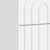 Bedside Cabinet 2 pcs High Gloss White 43 x 34.5 x 48 cm 894074