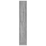 Apothecary Cabinet Grey Sonoma 30x41x174.5 cm Engineered Wood 3309632
