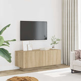 TV Cabinet Sonoma Oak 100x35x40 cm Engineered Wood 804439