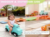 3 Four-Piece Ride on Kids Roller Coaster w/ Non-Slip Steps, for Ages 2-5 Years - Orange T3398P422376