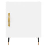 Bedside Cabinets 2 pcs White 40x40x50 cm Engineered Wood 827517