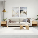 Coffee Tables 2 pcs Sonoma Oak 50x46x50 cm Engineered Wood 830899