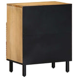 Bedside Cabinet Brown 50x33x62 cm Solid Wood Mango 4017730