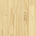 Bed Frame without Mattress Solid Wood Double 809992