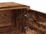 TV Cabinet Old Wood 102x30x37.5 cm Engineered Wood 855816