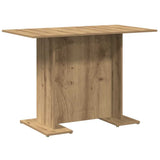 Dining Table Artisan Oak 110x60x75 cm Engineered Wood 855809