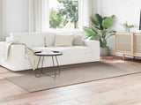 Area Rugs Rectangular GALATI Beige 230 x 160 cm Polyester 42022808