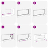 Tilt & Turn Basement Window RISOR 100 x 50 cm 42047290