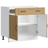 Kitchen Base Cabinet Lucca Artisan Oak Engineered Wood 853746