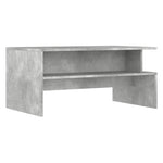 ZNTS Coffee Table Concrete Grey 90x55x42.5 cm Engineered Wood 834281