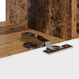 TV Wall Cabinet Wall-mounted 2 pcs Old Wood 98 x 31 x 29.5 cm 892246