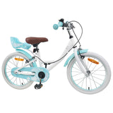 Kids Bike 18 Inches for 5-7 Years Old White 42009430