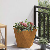 Planter Rusty 40 x 40 x 40 cm Weathering Steel 883834