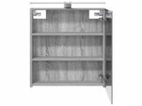 Bathroom Mirror Cabinet Grey Sonoma 50 x 14.5 x 70 cm 889052