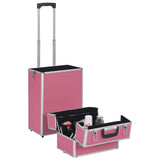 Make-up Trolley Aluminium Pink 91823