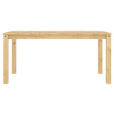 Dining Table PANAMA 160x80x75 cm Solid Wood Pine 4005705