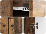 Sideboard Old Wood 66 x 34.5 x 90 cm Engineered Wood 895563