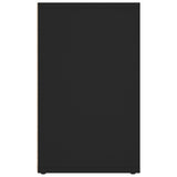 Shoe Cabinet Black 52.5x30x50 cm 808686