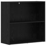 Bookshelf Black Oak 80 x 30 x 76.5 cm Engineered Wood 8003716